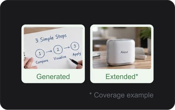Generate and preview in the interface